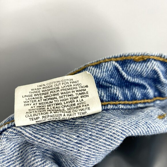 Vintage Levi's Jeans 619 Orange Tab Mens 36 x 30 Denim Straight Leg High Rise - Picture 6 of 6